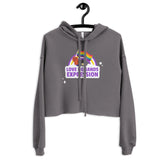 Love Demands Expression Crop Hoodie